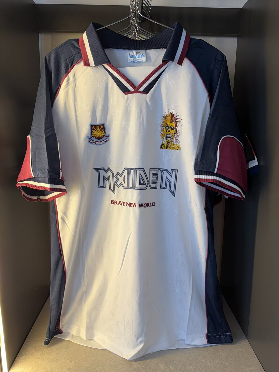 WEST HAM UNITED IRON MAIDEN VISITANTE